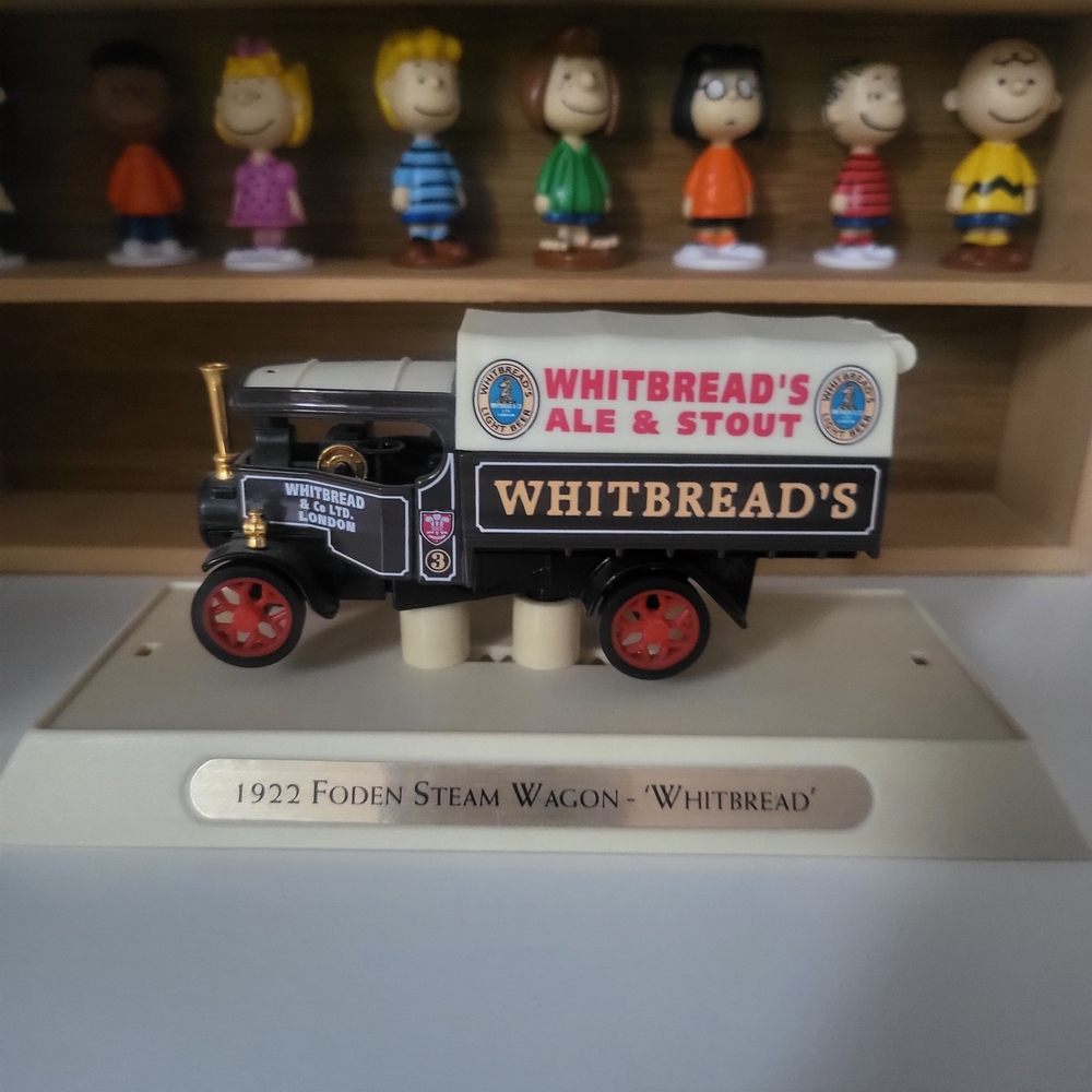 1993 Matchbox - 1922 Foden Steam Wagon - ' Whitbread'